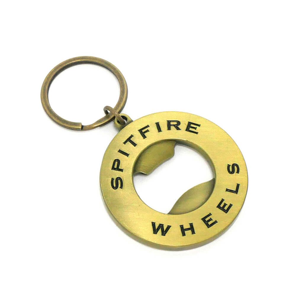 SPITFIRE KEYHOLDER スピットファイヤー キーホルダー CLASSIC SWIRL BOTTLE OPENER KEYCHAIN スケートボード スケボー　2