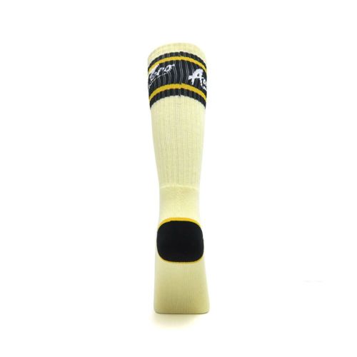 ANTIHERO SOCKS アンチヒーロー ソックス 靴下 SCRATCH CREAM/YELLOW/BLACK スケートボード スケボー 2