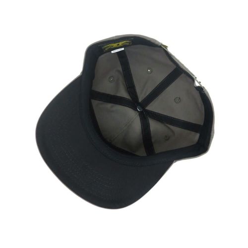 ANTIHERO CAP アンチヒーロー キャップ HECHO POR SKATE SNAPBACK GREY スケートボード スケボー 3