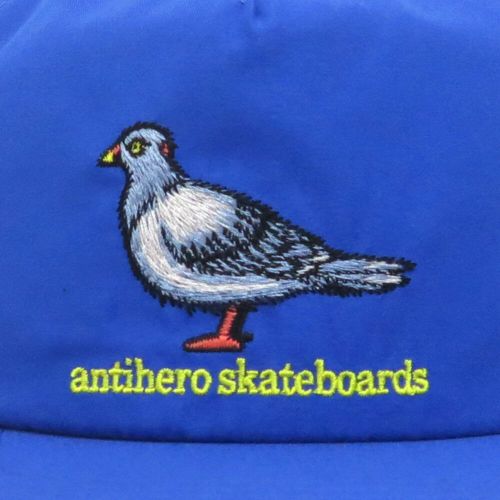 ANTIHERO CAP アンチヒーロー キャップ LIL PIGEON SNAPBACK BLUE/YELLOW スケートボード スケボー 4