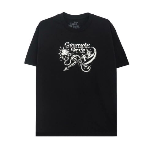 ANTIHERO T-SHIRT アンチヒーロー Tシャツ GRIMPLE BARBARIANS BLACK スケートボード スケボー 