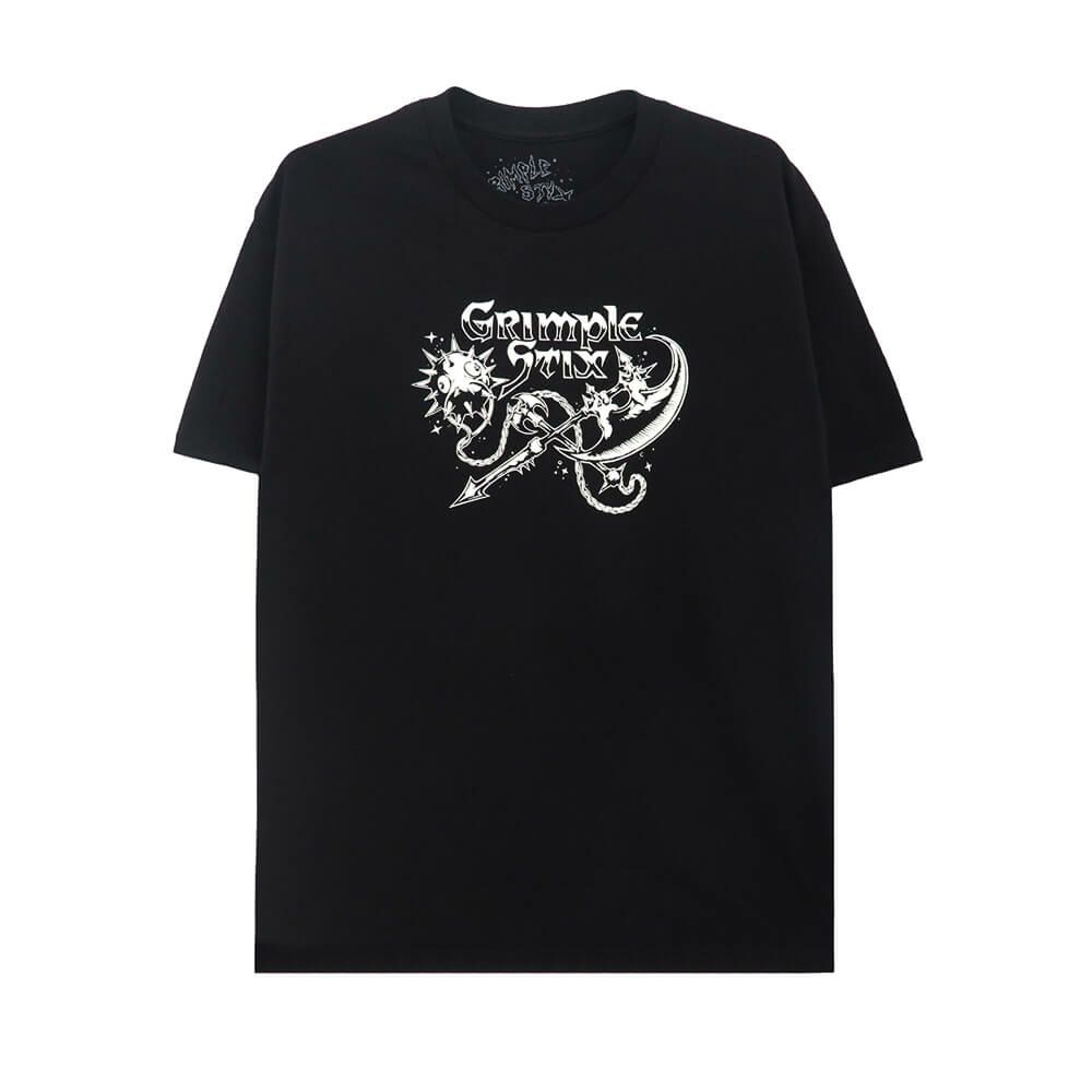 ANTIHERO T-SHIRT アンチヒーロー Tシャツ GRIMPLE BARBARIANS BLACK スケートボード スケボー 