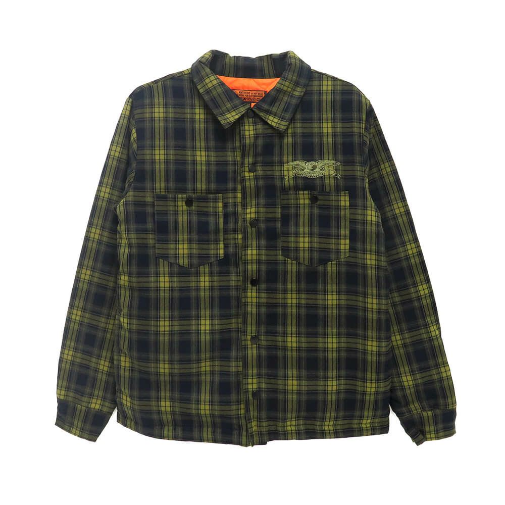ANTIHERO JACKET アンチヒーロー ジャケット HECHO POR SKATE PLAID スケートボード スケボー 