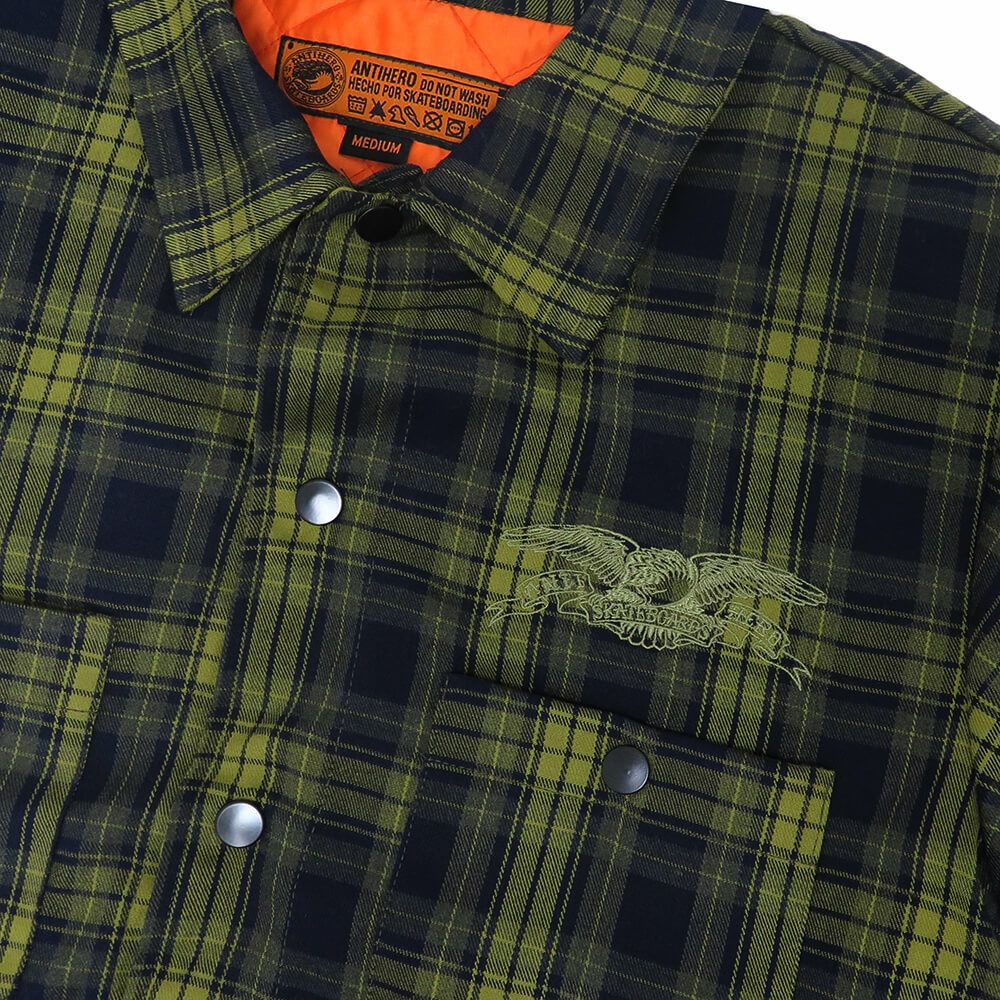 ANTIHERO JACKET アンチヒーロー ジャケット HECHO POR SKATE PLAID スケートボード スケボー 1