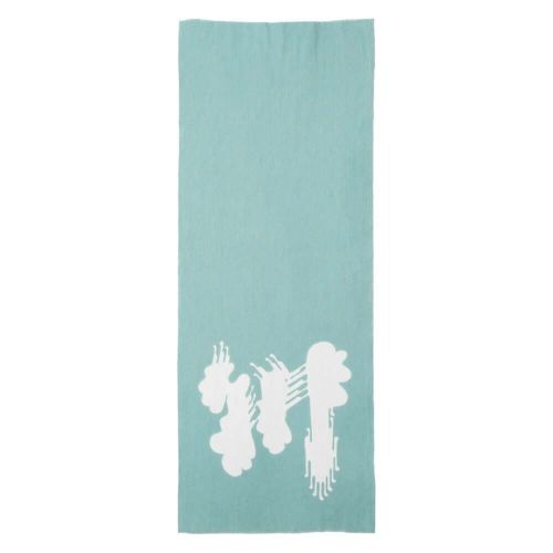 KAWA TENUGUI 川 手ぬぐい 青緑 スケートボード スケボー　1