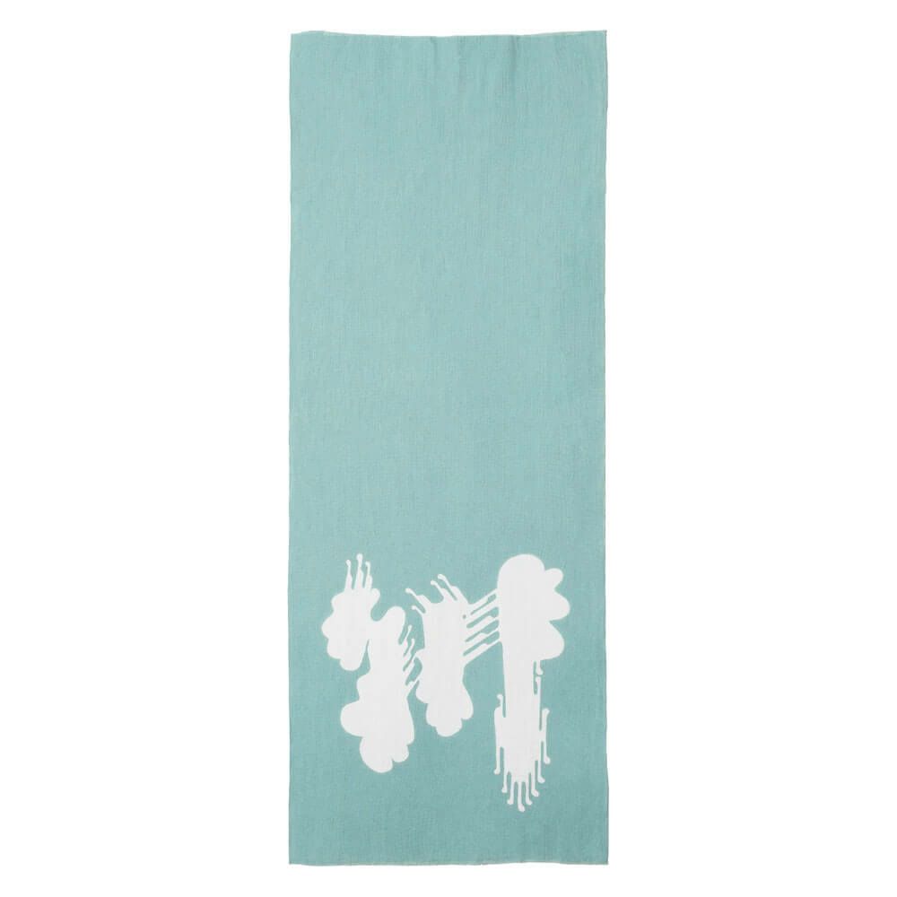 KAWA TENUGUI 川 手ぬぐい 青緑 スケートボード スケボー　1