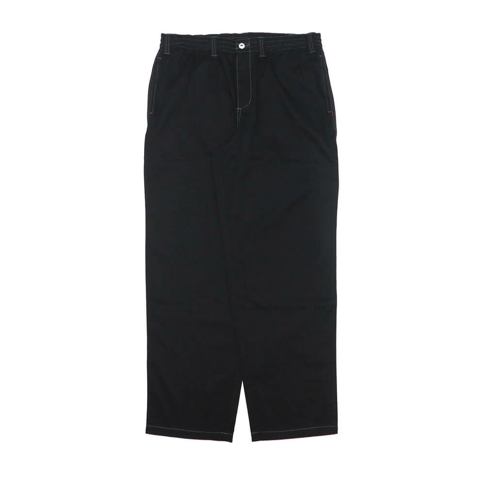 THEORIES PANTS セオリーズ パンツ ジーンズ STAMP LOUNGE CONTRAST STITCH BLACK スケートボード スケボー 