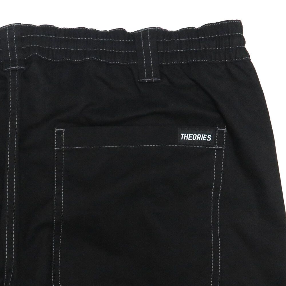 THEORIES PANTS セオリーズ パンツ ジーンズ STAMP LOUNGE CONTRAST STITCH BLACK スケートボード スケボー 5