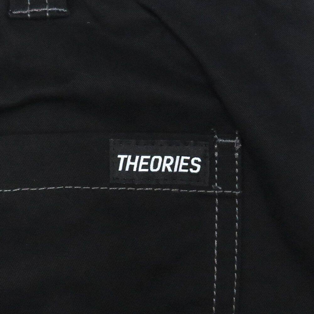 THEORIES PANTS セオリーズ パンツ ジーンズ STAMP LOUNGE CONTRAST STITCH BLACK スケートボード スケボー 9