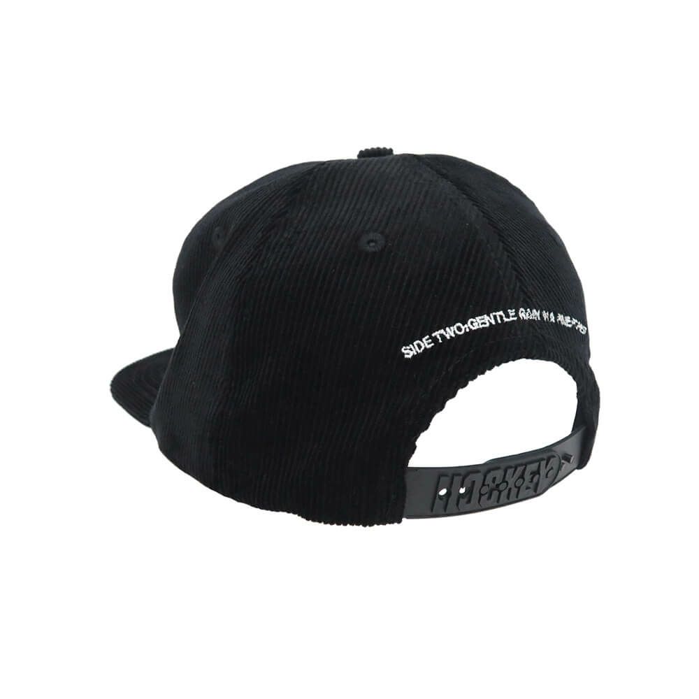 HOCKEY CAP ホッケー キャップ SIDE ONE CORDUROY SNAPBACK BLACK スケートボード スケボー 2