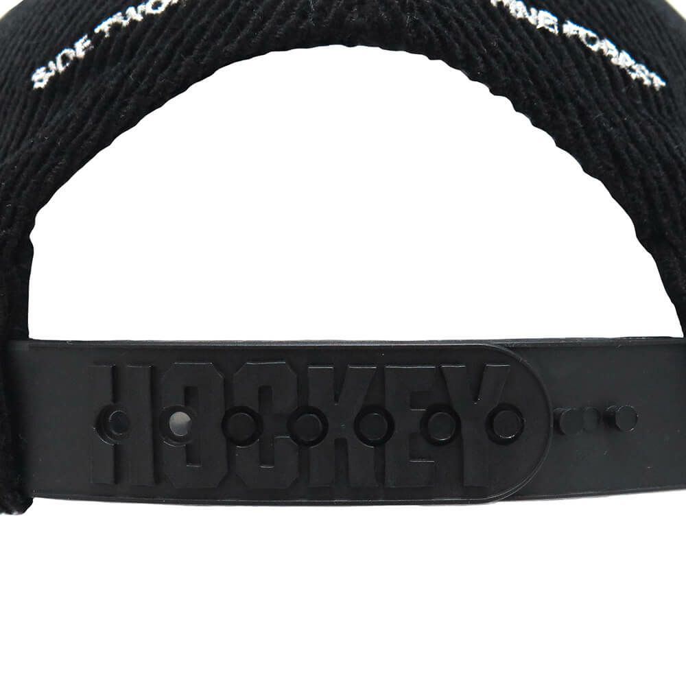 HOCKEY CAP ホッケー キャップ SIDE ONE CORDUROY SNAPBACK BLACK スケートボード スケボー 4