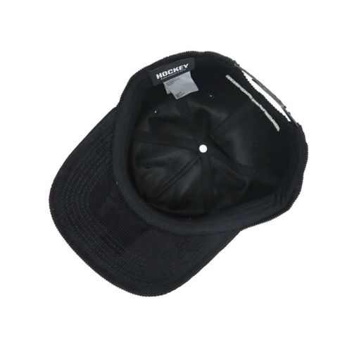 HOCKEY CAP ホッケー キャップ SIDE ONE CORDUROY SNAPBACK BLACK スケートボード スケボー 5