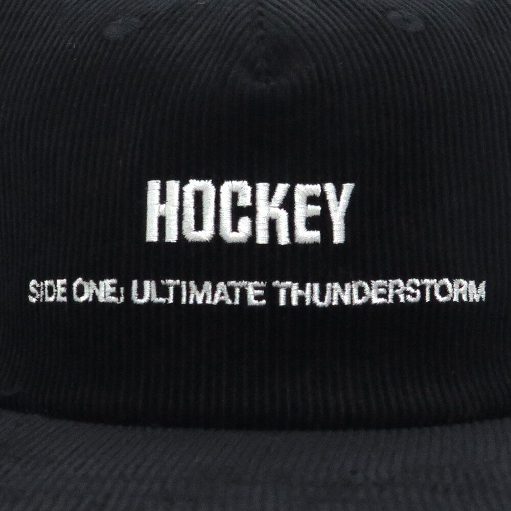 HOCKEY CAP ホッケー キャップ SIDE ONE CORDUROY SNAPBACK BLACK スケートボード スケボー 6