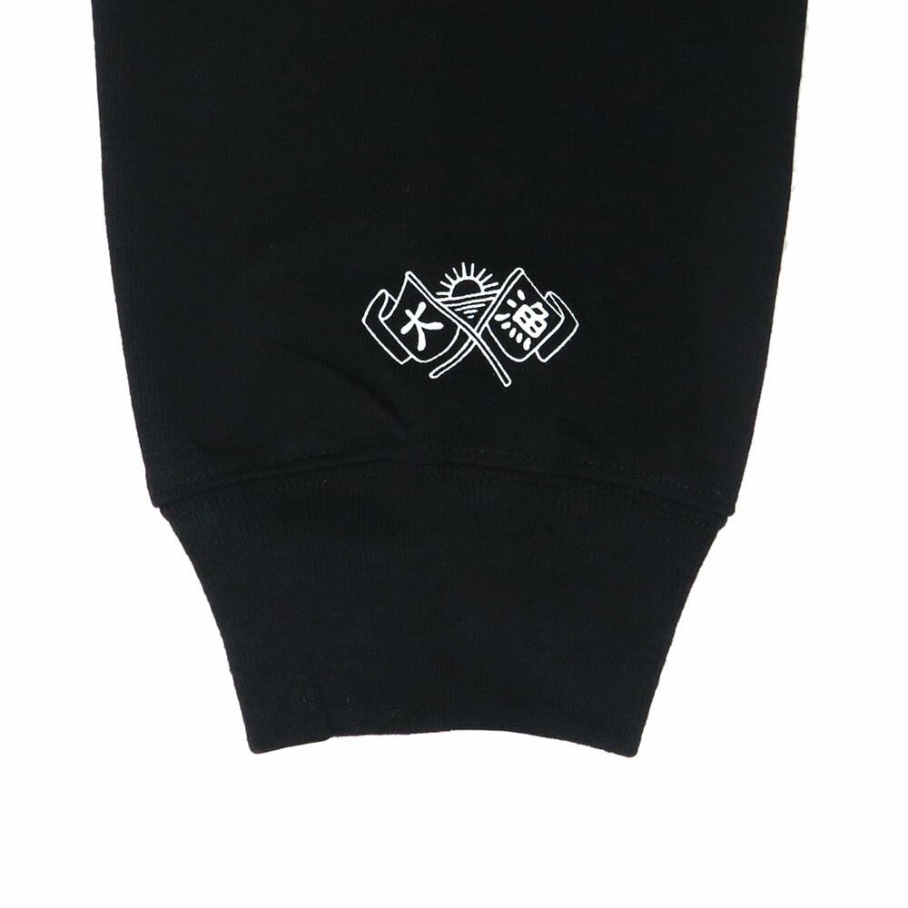 CHAOS FISHING CLUB LONG SLEEVE カオスフィッシングクラブ ロングスリーブTシャツ OSAKANA KUN BLACK スケートボード スケボー 2