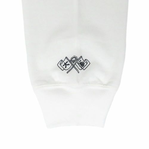 CHAOS FISHING CLUB LONG SLEEVE カオスフィッシングクラブ ロングスリーブTシャツ OSAKANA KUN WHITE スケートボード スケボー 2