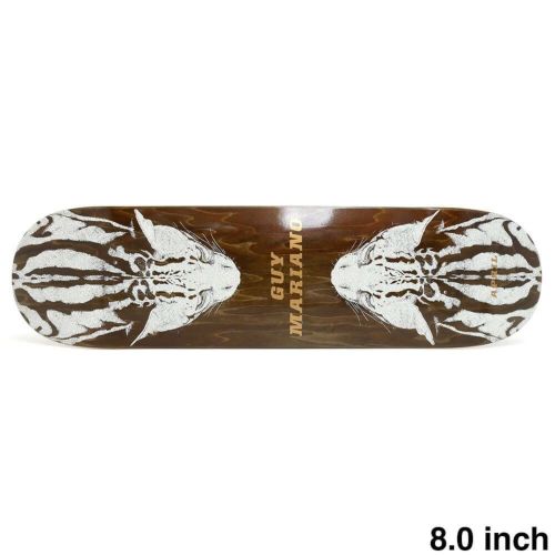 APRIL DECK エイプリル デッキ GUY MARIANO CHEETAH BROWN STAIN 8.0 スケートボード スケボー 1