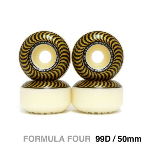 SPITFIRE WHEEL スピットファイヤー ウィール FORMULA FOUR (F4) CLASSIC 99D BRONZE 50mm スケートボード スケボー 1