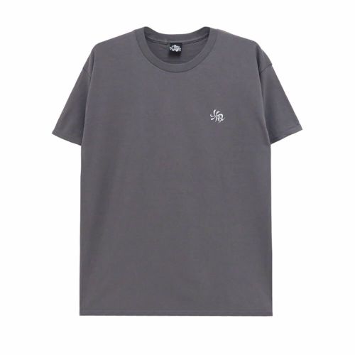  MAN WHO T-SHIRT マンフー Tシャツ 万風車 CHARCOAL スケートボード スケボー 