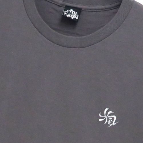  MAN WHO T-SHIRT マンフー Tシャツ 万風車 CHARCOAL スケートボード スケボー 1