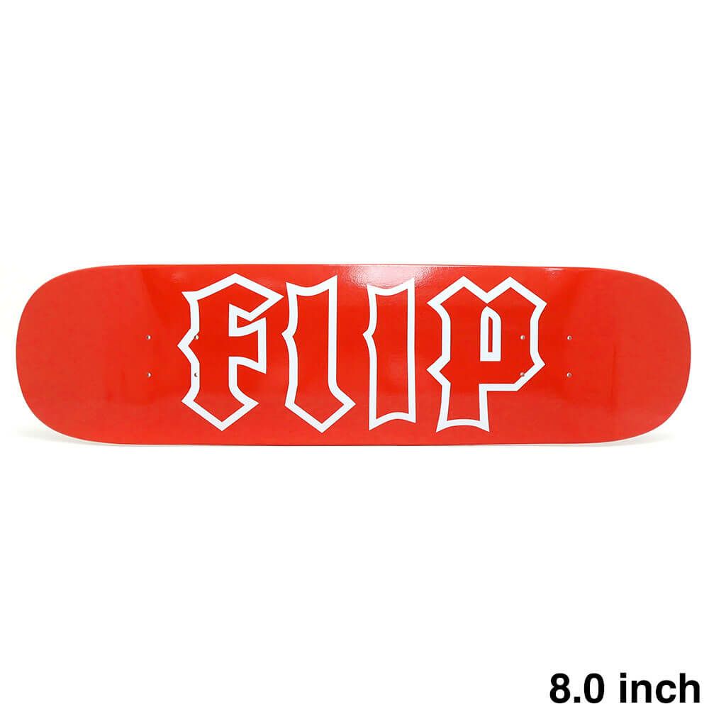 FLIP DECK フリップ デッキ TEAM CANCELLED DIPPED REDOUT 8.0 スケートボード スケボー 1