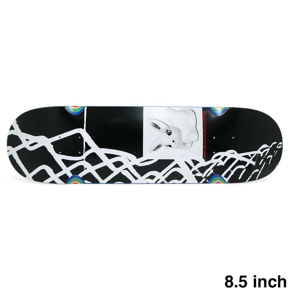 JACUZZI DECK ジャグジー デッキ JOHN DILO NO FEAR 8.5 WHEEL WELLS EPOXY 7 スケートボード スケボー 1