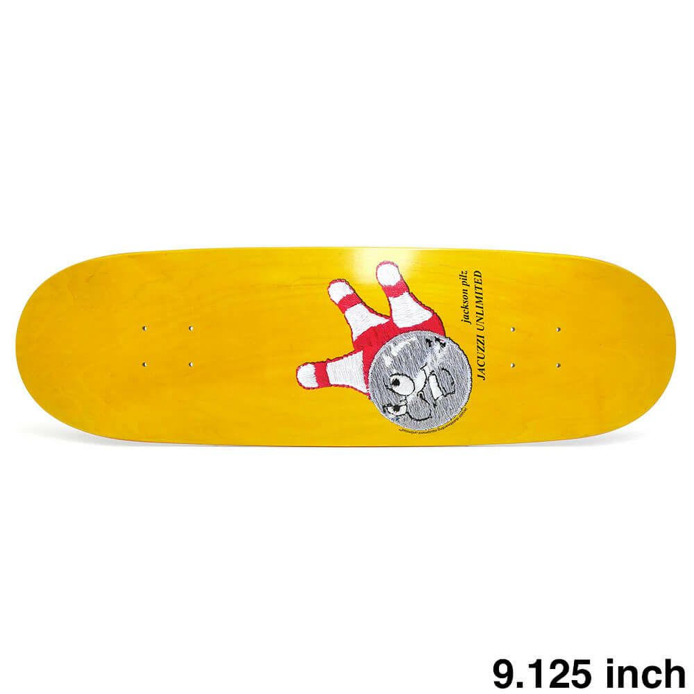 JACUZZI DECK ジャグジー デッキ JACKSON PILZ BOWLER 9.125 EGG SHAPE EPOXY 7 スケートボード スケボー 1