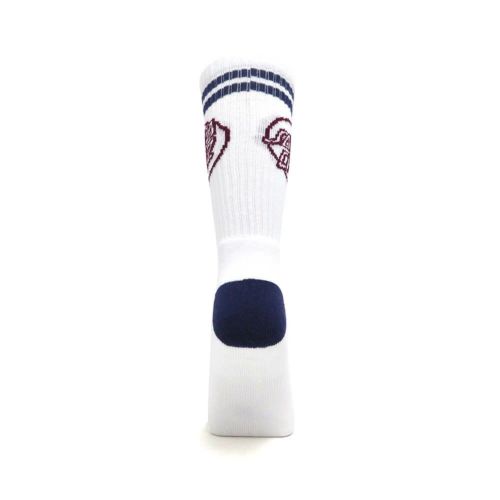 SANTA CRUZ SOCKS サンタクルーズ ソックス 靴下 KICK 2 PACK BLACK/WHITE スケートボード スケボー 7