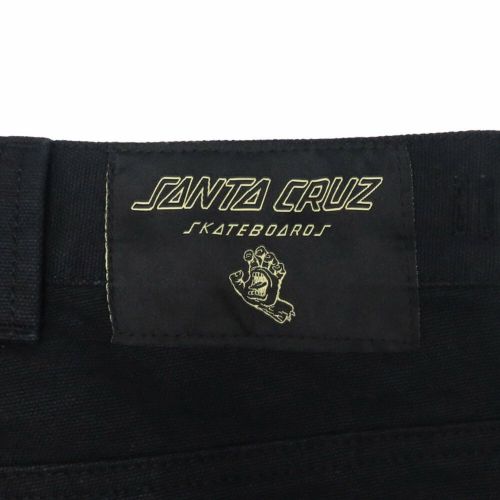 SANTA CRUZ PANTS サンタクルーズ パンツ ジーンズ 5 POCKET DUCK BLACK スケートボード スケボー 8
