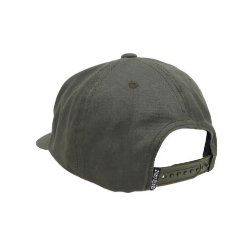  SANTA CRUZ CAP サンタクルーズ キャップ STRIP OUTLINE 5 PANEL SNAPBACK GREY スケートボード スケボー 2