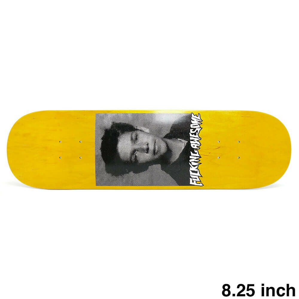 FUCKING AWESOME DECK ファッキンオーサム デッキ MARK GONZALES CLASS PHOTO YELLOW STAIN 8.25 スケートボード スケボー 1