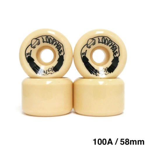 LOOP HOLE WHEEL ループホール ウィール AKIRA SR SHAPE 58mm スケートボード スケボー 1