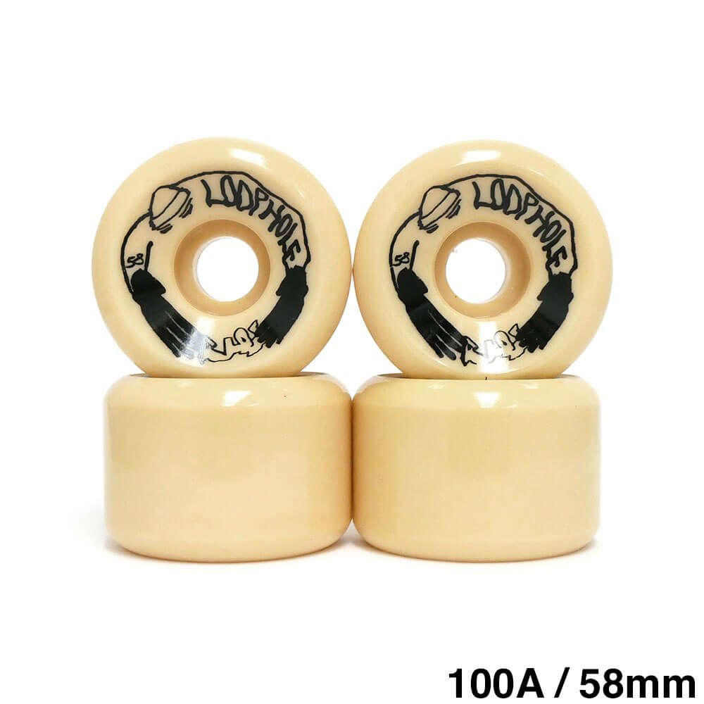 LOOP HOLE WHEEL ループホール ウィール AKIRA SR SHAPE 58mm スケートボード スケボー 1