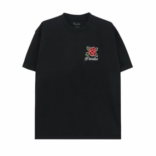 PRIMITIVE T-SHIRT プリミティブ Tシャツ DANGER HW BLACK スケートボード スケボー 1