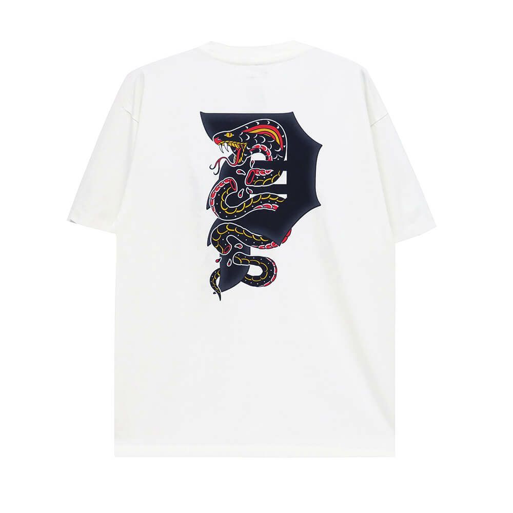 PRIMITIVE T-SHIRT プリミティブ Tシャツ DANGER HW WHITE スケートボード スケボー 