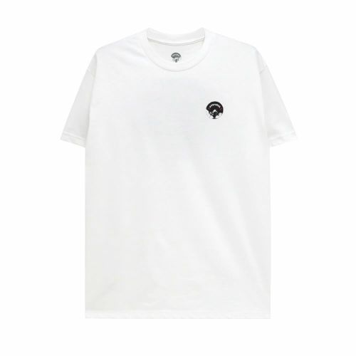 LOOP HOLE T-SHIRT ループホール Tシャツ BRIDGE BRUSH WHITE スケートボード スケボー 1