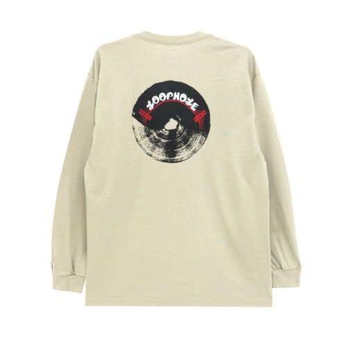 LOOP HOLE LONG SLEEVE ループホール ロングスリーブTシャツ BRIDGE BRUSH SAND スケートボード スケボー 