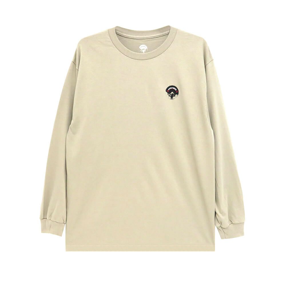 LOOP HOLE LONG SLEEVE ループホール ロングスリーブTシャツ BRIDGE BRUSH SAND スケートボード スケボー 1