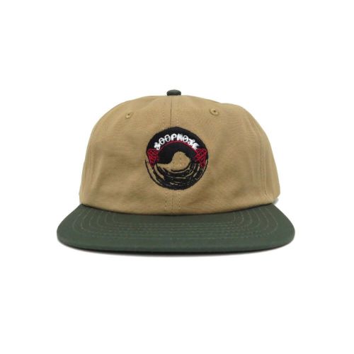 LOOP HOLE CAP ループホール キャップ BRUSH YAKIMA KHAKI/GREEN スケートボード スケボー 1