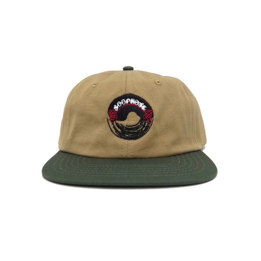 LOOP HOLE CAP ループホール キャップ BRUSH YAKIMA KHAKI/GREEN スケートボード スケボー 1