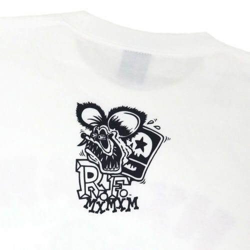 MAGICAL MOSH MISFITS T-SHIRT マジカルモッシュミスフィッツ Tシャツ RATFINK x MXMXM MAGICAL MOSH RATFINK WHITE スケートボード スケボー 2