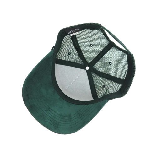 HARDIES HARDWARE MESHCAP ハーディーズハードウエア メッシュキャップ CURVE TRUCKER SUEDE GREEN スケートボード スケボー 3
