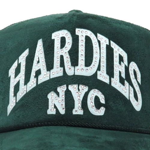 HARDIES HARDWARE MESHCAP ハーディーズハードウエア メッシュキャップ CURVE TRUCKER SUEDE GREEN スケートボード スケボー 4