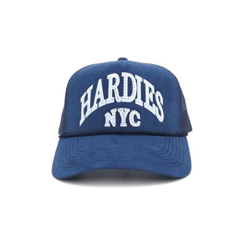 HARDIES HARDWARE MESHCAP ハーディーズハードウエア メッシュキャップ CURVE TRUCKER SUEDE NAVY スケートボード スケボー 1