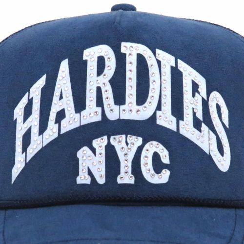 HARDIES HARDWARE MESHCAP ハーディーズハードウエア メッシュキャップ CURVE TRUCKER SUEDE NAVY スケートボード スケボー 4