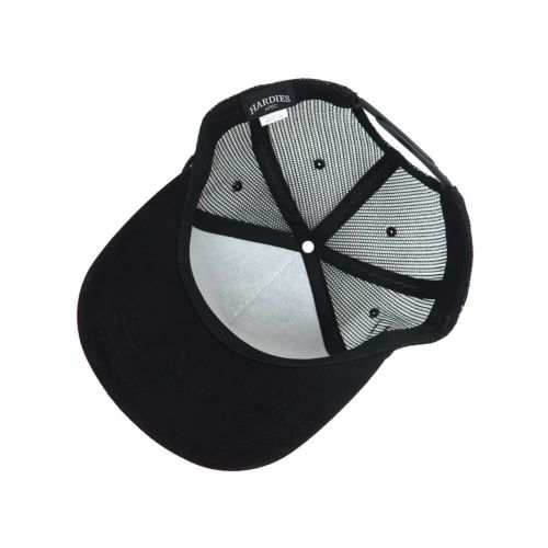 HARDIES HARDWARE MESHCAP ハーディーズハードウエア メッシュキャップ CURVE TRUCKER SUEDE BLACK スケートボード スケボー 3