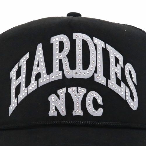 HARDIES HARDWARE MESHCAP ハーディーズハードウエア メッシュキャップ CURVE TRUCKER SUEDE BLACK スケートボード スケボー 4