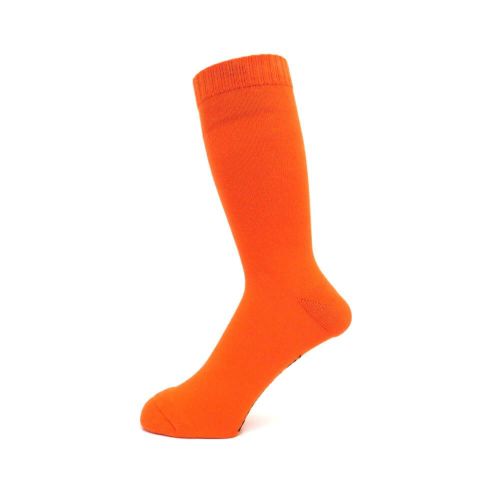  TIGHTBOOTH（TBPR）SOCKS タイトブース ソックス 靴下 LABEL LOGO SOCKS ORANGE スケートボード スケボー 1
