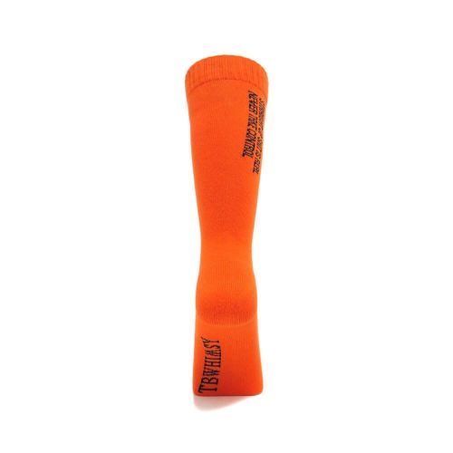  TIGHTBOOTH（TBPR）SOCKS タイトブース ソックス 靴下 LABEL LOGO SOCKS ORANGE スケートボード スケボー 2