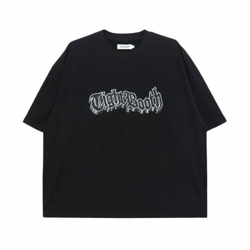 TIGHTBOOTH（TBPR）T-SHIRT タイトブース Tシャツ 3D LOGO BLACK スケートボード スケボー 