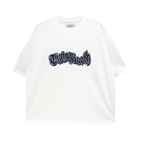 TIGHTBOOTH（TBPR）T-SHIRT タイトブース Tシャツ 3D LOGO WHITE スケートボード スケボー 